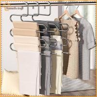 ราคา บ้าน 5 ชั้น Multi functional ไม้แขวนเสื้อลื่นกางเกงชั้นเก็บผ้า Rack หลายฟังก์ชั่นสําหรับแขวนและจัดเก็บ TH (57051681868)