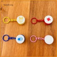 ราคา บ้านกล่องยาเลื่อนขนาดเล็กพร้อมพวงกุญแจแคปซูลสัญลักษณ์ข้ามกรณียาพลาสติกแบบพกพาผู้ถือยาใช้ทุกวันฉุกเฉิน ไทย (57650939516)
