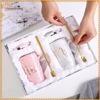 ราคา บ้าน Mr และ Mrs แก้วกาแฟคู่สร้างสรรค์ถ้วยเซรามิคของขวัญแต่งงานสําหรับ Newweds ชุดถ้วยของขวัญที่สมบูรณ์แบบ ชุดสําหรับหมั้น TH (51850764261)