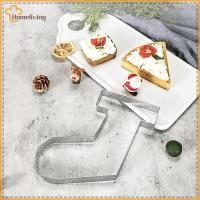 ราคา บ้าน 1 ชิ้นต้นคริสต์มาสรูปร่างสแตนเลส Perforated Seamless Tart แหวน Quiche แหวน Tart Pan พายทาร์ตแหวน Hole Tart Shell แหวน TH (42224053702)