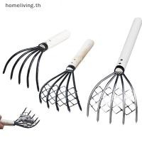 ราคา Home คราดหอย พร้อมตาข่าย ด้ามจับไม้ 5 กรงเล็บ อุปกรณ์เสริม สําหรับฟาร์ม (21481044287)