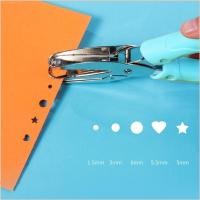 ราคา Chu Ergonomic Metal Paper Hole Punch Tool Strength Hole Puncher ความจุหลายหน้า Office Essential (41320687874)