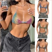 ราคา เครื่องประดับหน้าอกลายระยิบระยับ สไตล์บิกินี่ สำหรับงานปาร์ตี้หรือนอนนิ่ง (45400899926)