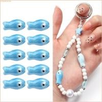 ราคา ชุดลูกปัดปลาเซรามิกสองด้าน 10 ชิ้น สำหรับทำเครื่องประดับและหัตถกรรม (42156397463)