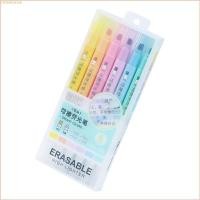 ราคา ชู เรืองแสงในปากกาเน้นข้อความแบบลบได้สีเข้ม พลาสติกที่เป็นมิตร หลากสี สําหรับนักเรียน (40425685388)