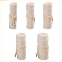 ราคา ชู 12 24 36 48 72 หลุมผ้าใบม้วนขึ้นปากกาผ้าม่านกระเป๋าดินสอสําหรับกรณีแต่งหน้าห่อผู้ถือเก็บกระเป๋าอุปกรณ์การเรียน (47401965853)