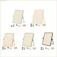 ราคา ชู กระดานไวท์บอร์ดขนาดเล็กกระดานข้อความไวท์บอร์ดสองด้านพร้อมเครื่องหมายอุปกรณ์การเรียนสํานักงาน (29641995129)