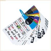 ราคา Chu Double Side Vocabulay Building Card Kids Early Learning Phonics Flashcards สําหรับเด็กห้องเรียน Phonics สอน A (42625683014)