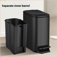 ราคา Chu 6L เงียบปิดขั้นตอนถังขยะ Soft Drop ฝาปิดพื้นที่ที่มีประสิทธิภาพเท้าเหยียบถังขยะตะกร้าขยะสําหรับ Home Office (42510621298)