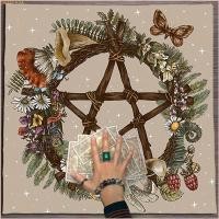 ราคา ชู ผ้าปูโต๊ะไพ่ทาโรต์แท่นบูชาผ้าลายดาวโหราศาสตร์ตกแต่งผ้าปูโต๊ะ (53252577382)