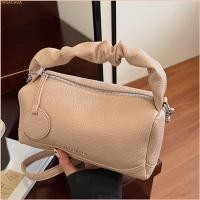 ราคา กระเป๋าสะพายข้างและถือ ทำจากหนังคุณภาพดี พร้อมระบบล็อกความปลอดภัย สไตล์สินิ (40577023158)