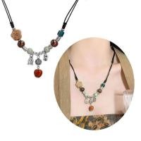 ราคา Chu สร้อยคอโชคเกอร์ ลูกปัดเซรามิค แฮนด์เมด สไตล์โบฮีเมียน (25457642017)