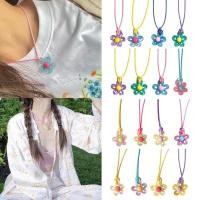 ราคา Chu สร้อยคอโช้คเกอร์ จี้ดอกไม้ ดอกพลัม หลากสี เครื่องประดับ สําหรับผู้หญิง แฟนสาว ครบรอบ Y2K (24909571081)