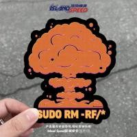 ราคา พร้อมสต็อก Creative เห็ด Cloud Linux Nuke สติกเกอร์รถกันน้ํา JDM รถตกแต่งสติกเกอร์ Scratch Blocking สติกเกอร์ (56602355526)