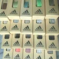 ราคา เหมาะสําหรับ Adidas Coconut Boost 350 Round Laces 5mm Black Angel Clover tubular (40471541329)