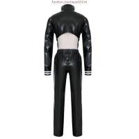 ราคา Tokyo Ghoul Jin Muyan Food Seed Battle Suit 4 piece Cosplay Anime Costume (46601069775)