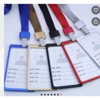 ราคา ideecraft กรอบโลหะใส่บัตรพนักงาน พร้อมสายคล้องคอ สวย เบา ทนทาน ใส่บัตรได้ 2 ใบ มี 5 สี (6251223872)