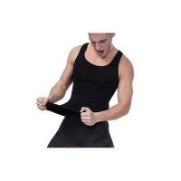 ราคา ideecraft เสื้อยืดเก็บพุง size L กระชับหุ่น เสื้อกล้าม ผู้ชาย พยุงท้อง สีดำ (59131096)