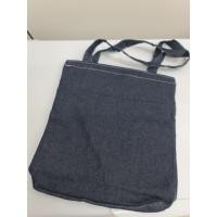 ราคา กระเป๋าผ้ายีนส์แท้ อเนกประสงค์ ขนาด 34x36cm ขยายก้น สะพายได้ มีซับใน มีซิป (41571712338)