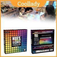 ราคา Cues Hues และเกมเดาสี Clues ของเล่นพลาสติกวัสดุสําหรับเด็กผู้ใหญ่และ (42027010652)