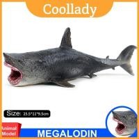 ราคา รูปแท้ Megalodon โบราณ Shark Wild Animal Pvc รุ่นสําหรับตกแต่งของขวัญและ (26021384235)