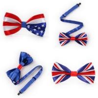 ราคา Show Patriotism Your With These Countries Bow Ties Silk In (41772724253)