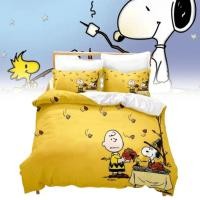 ราคา ชุดเครื่องนอน Snoopy ลายการ์ตูน สำหรับห้องนอนวัยทีน (26142336617)