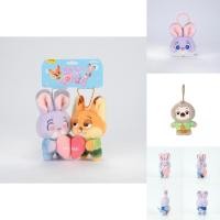 ราคา Fun Collectible และ Zootopia Judy Hopps และ Nick Wilde ตุ๊กตาพวงกุญแจชุดของเล่น (49901492911)