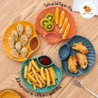 ราคา Home P Shop จานพลาสติกทรงเปลือกหอยพร้อมช่องใส่น้ำจิ้ม สำหรับใส่ของทอด ขนมอบกรอบ ไก่ทอด ซีฟู้ด นักเก็ต ของใช้มินิมอล (20347108235)