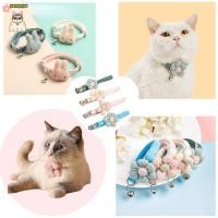 ราคา ตุ๊กตากระดิ่งปลอกคอแมวปรับด้วยดอกไม้ปลอกคอสัตว์เลี้ยงเท็ดดี้ปอมปลอกคอสุนัขผูกสุนัขแมว (27492119770)
