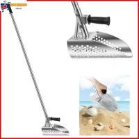 ราคา โลหะตรวจจับทราย ที่ตักทรายตรวจจับโลหะพลั่วตรวจจับโลหะหนักพร้อมที่จับยาวที่ถอดออกได้ 304 พลั่วชายหาดสแตนเลสกันสนิม (25126931278)