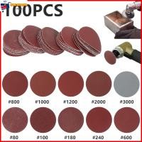 ราคา 100แผ่น ต่อล็อต แผ่นกระดาษทรายขัด 80 3000กรวด ขนาด2 นิ้ว กระดาษทรายตีนตุ๊กแก หลังสักหลาด (18846716771)