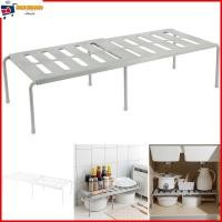 ราคา ชั้นวางของ แบบปรับได้ สําหรับห้องครัว ตู้กับข้าว ชั้นเก็บของประหยัดออแกไนเซอร์ (23583511393)