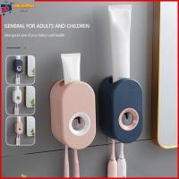 ราคา เครื่องบีบยาสีฟันอัตโนมัติ แบบติดผนัง พร้อมที่วางแปรงสีฟัน SHOPTKC3483 (23458015707)