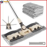 ราคา ผ้าม็อบไมโครไฟเบอร์ กันฝุ่น ด้ามจับปรับได้ 360 ไม้ถูพื้น หมุนได้ พร้อมแผ่นไม้ถูพื้น แบบเปลี่ยน 3 ชิ้น แบบพกพา (22574168833)