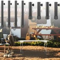 ราคา 4 ชิ้นโต๊ะพับขา Extenders Heavy Duty เหล็กโต๊ะพับขา Risers พร้อมสลักเกลียวยึด 2 4 ระดับเพิ่มขึ้นปรับสําหรับโต๊ะพับ SHOPTKC4637 (43720543259)