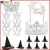 ราคา Princess Crown เค้ก Topper นํากลับมาใช้ใหม่อเนกประสงค์แม่มดและเจ้าหญิง Theme Cupcake Decor SHOPTKC3604 (43713173286)