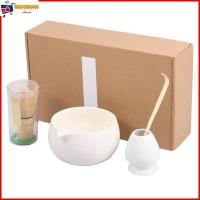 ราคา 4 ชิ้น Matcha Whisk ชุดไม้ไผ่ญี่ปุ่น Matcha Tea Making Kit with Whisk Scoop Bowl SHOPTKC5445 (40512598817)