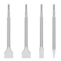 ราคา 4 ชิ้น SDS Plus Chisel ชุด 250 มิลลิเมตรเหล็กกระเบื้องกําจัด Chisel Bits Kit สําหรับซีเมนต์คอนกรีต SHOPTKC8902 (27991941669)