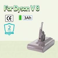 ราคา DysonV8 SV10 แบตเตอรี่แบตเตอรี่เครื่องดูดฝุ่น SV10K SV10E SV25 HH15 3000mAh 21 6V (28553198665)