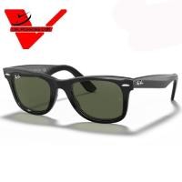 ราคา แว่นตากันแดด แว่นตา เรย์แบน รุ่น WAYFARER RB2140F 901 สี BLACK ขนาด 52 และ 54 ของแท้รับประกันศูนย์ประเทศไทย 2 ปี (28203531352)