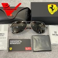 ราคา แว่นตากันแดด ยี่ห้อ RayBan FERRARI COLLECTION รุ่น RB8331M F0017161 Gunmetal ขนาด 61 (26057220169)