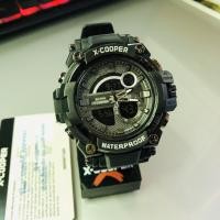 ราคา X cooper แท้100 นาฬิกาข้อมือ ชาย สายยาง รุ่น CP 80111 GQ ดำขาว (7233795648)
