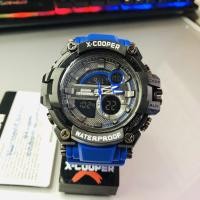 ราคา X cooper แท้100 นาฬิกาข้อมือ ชาย สายยาง รุ่น CP 80111 GQ ดำสายน้ำเงิน (6133790285)