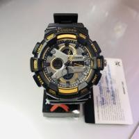 ราคา X cooper แท้100 นาฬิกาข้อมือ ชาย สายยาง รุ่น CP 8012 GQ ดำทอง (5733290156)