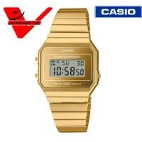 ราคา นาฬิกา Casio A700WEVG 9A คอลเลคชั่นวินเทจ ประกัน CMG ศูนย์เซ็นทรัล1ปี นาฬิกาข้อมือ สายสแตนเลส รุ่น Casio A700WEVG 9ADF (27260411768)