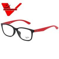 ราคา กรอบแว่นตา Ray Ban รุ่น RX7124D 2475 56 Black with Red ขนาด 56 มม รับประกันศูนย์ 2 ปี (25534562296)