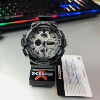 ราคา X cooper แท้100 นาฬิกาข้อมือ ชาย สายยาง รุ่น CP 8012 GQ ดำ ขาว (6833290312)