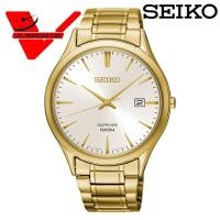 ราคา Seiko เรือนทอง SGEH72P Quartz Sapphire Glass นาฬิกาข้อมือผู้ชาย ตัวเรือนและสายเป็นสแตนเลส รุ่น SGEH72P1 (4885584402)
