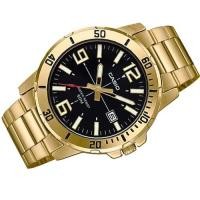 ราคา Veladeedee นาฬิกา Casio Standard นาฬิกาข้อมือ สายแสตนเลสแท้ แสดงวันที่ ประกันCMG รุ่น MTP VD01G 1B (3921047631)
